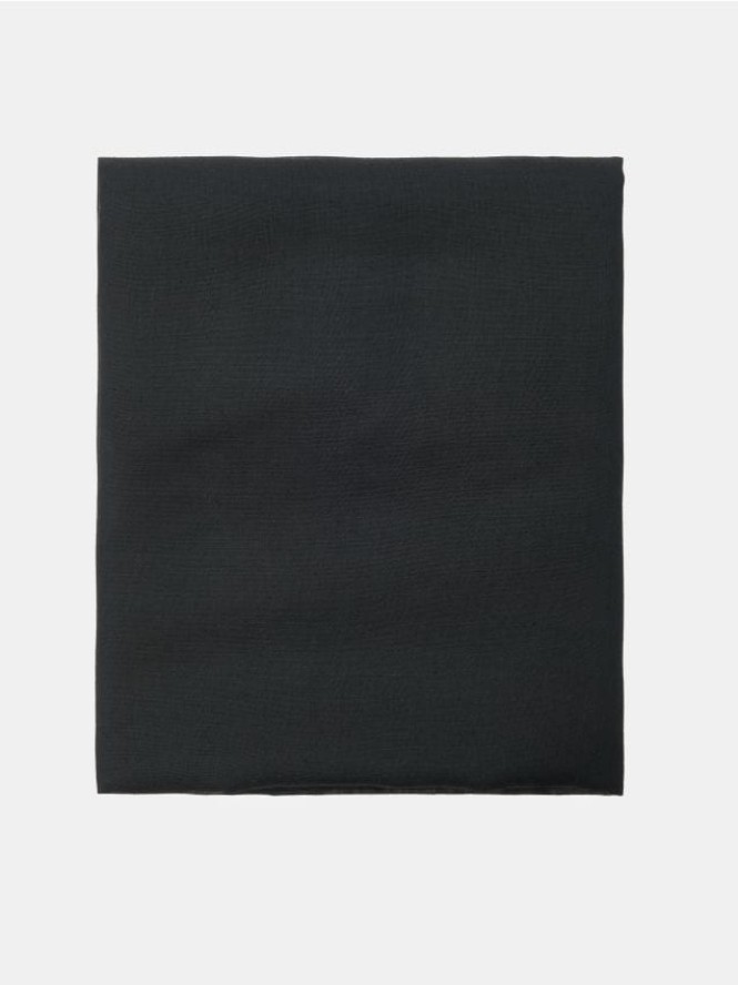 Tkana chusta klasyczna - czarny