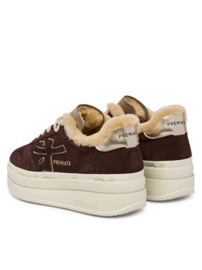 Premiata Sneakersy MICOL VAR 7894M Brązowy