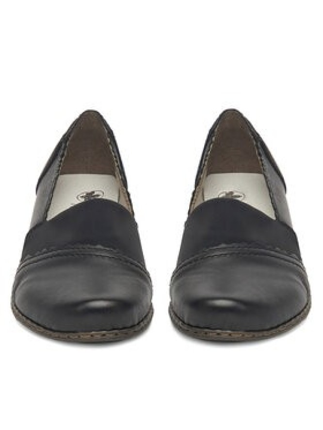 Rieker Półbuty 40911-00 Czarny