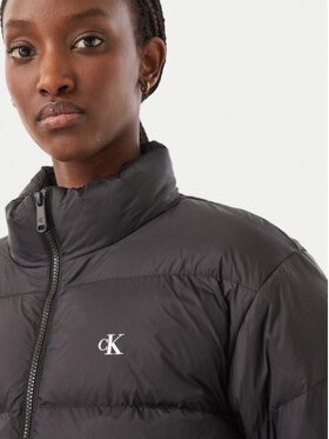 Calvin Klein Jeans Kurtka zimowa Essential LV047H503G Czarny Regular Fit