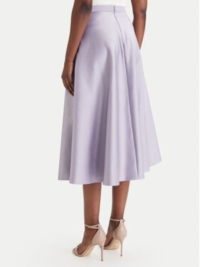 Elisabetta Franchi Spódnica midi GO-156-61E2-V320 Fioletowy Regular Fit
