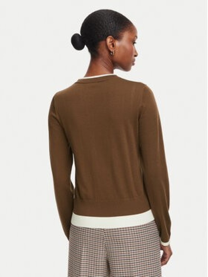 Marella Sweter Prugna 2625366181 Brązowy Regular Fit