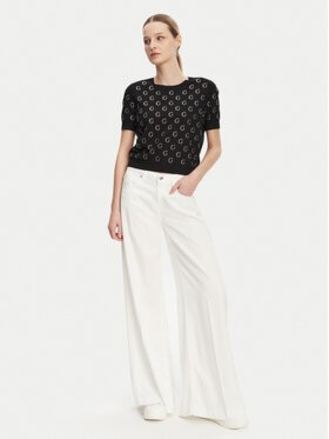 Guess Sweter W5GR05 Z3D60 Czarny Regular Fit