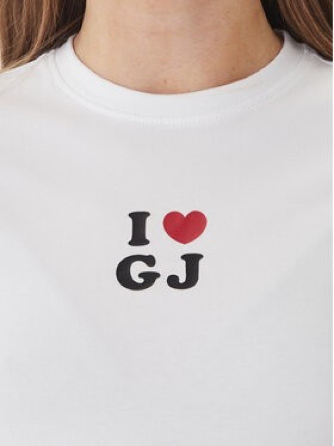 Guess Jeans T-Shirt W6GIB1 J1314 Biały Slim Fit