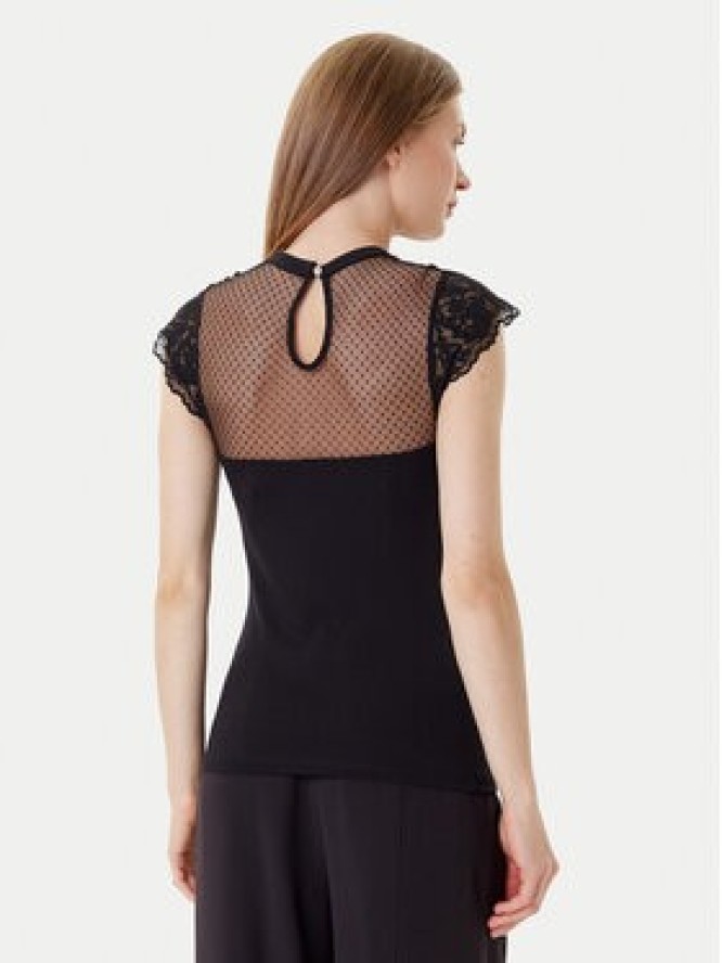 Morgan Bluzka 252-DODO Czarny Slim Fit