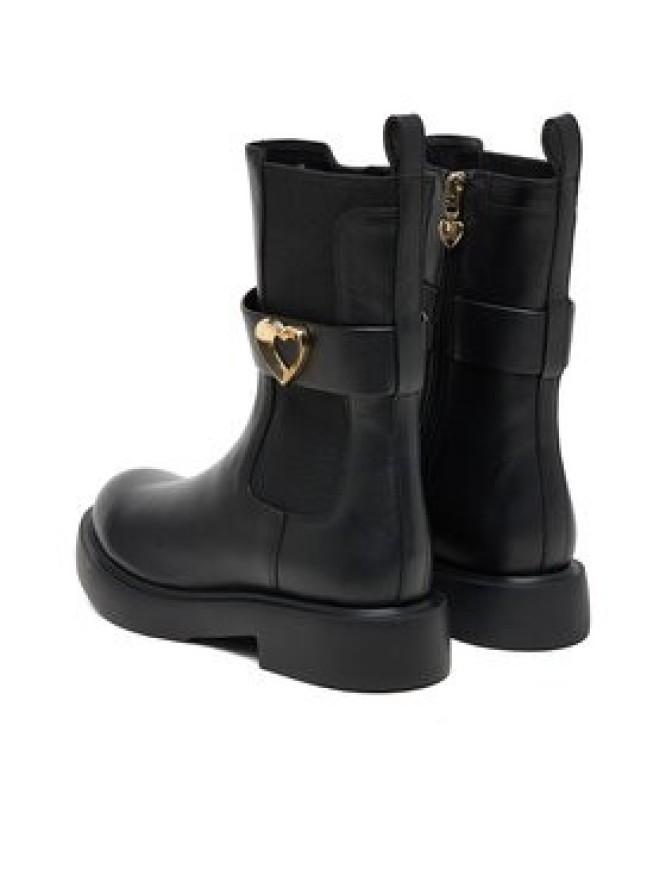 LOVE MOSCHINO Botki JA24044G0NIA0000 Czarny