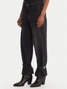 Liu Jo Jeansy UF5105 D0291 Szary Boyfriend Fit