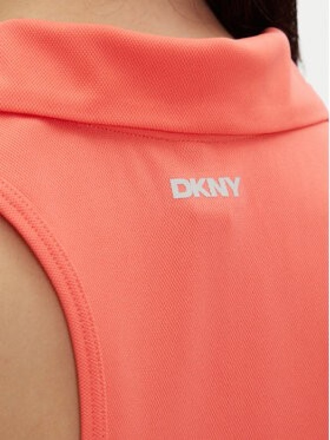 DKNY Sport Polo DP5T1185 Koralowy Regular Fit