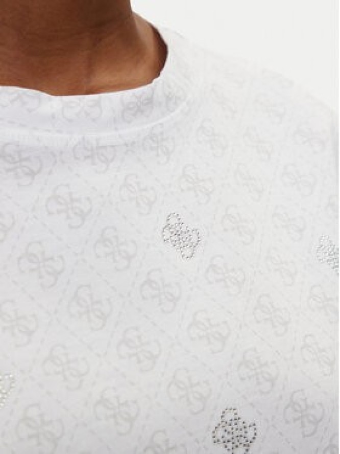 Guess T-Shirt V5GI16 I3Z14 Biały Regular Fit