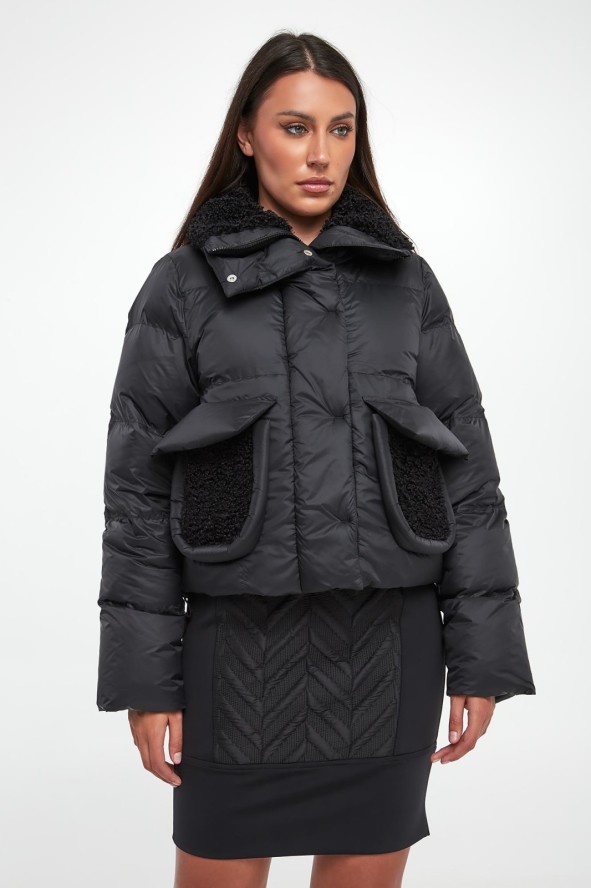 Kurtka damska puchowa z futerkiem SPORTALM