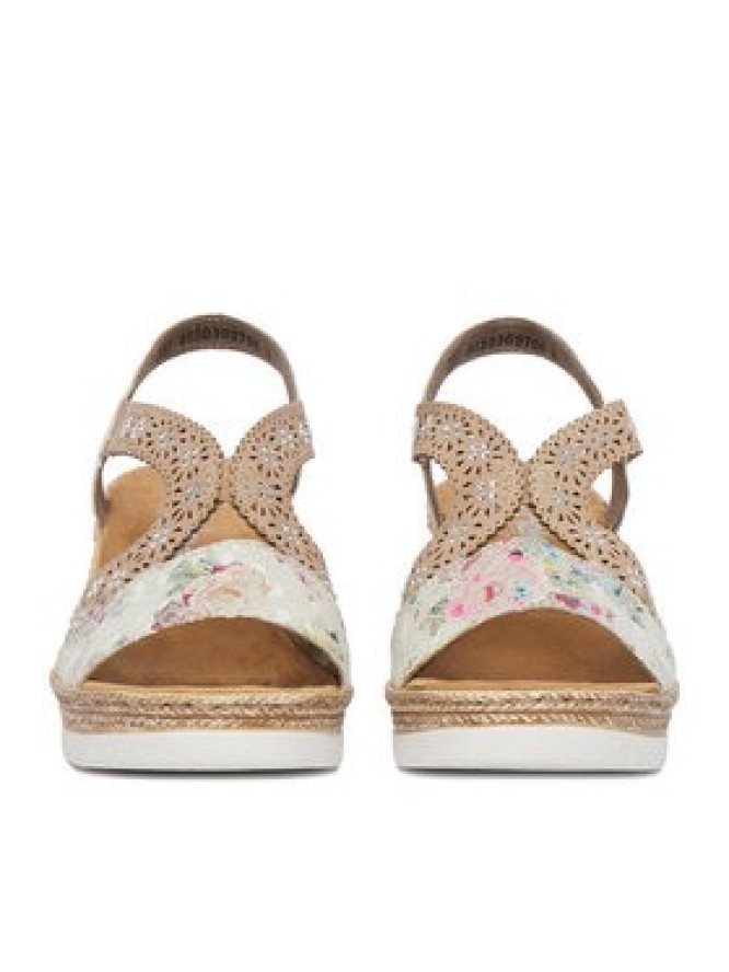 Rieker Sandały CEO-61916-90 Beżowy