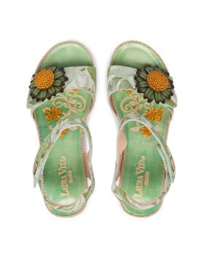 Laura Vita Sandały Barry 36 Zielony