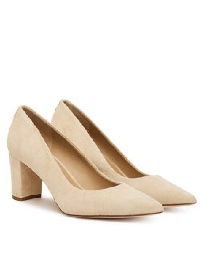 LAUREN RALPH LAUREN Czółenka Kingad 802967743003 Beżowy