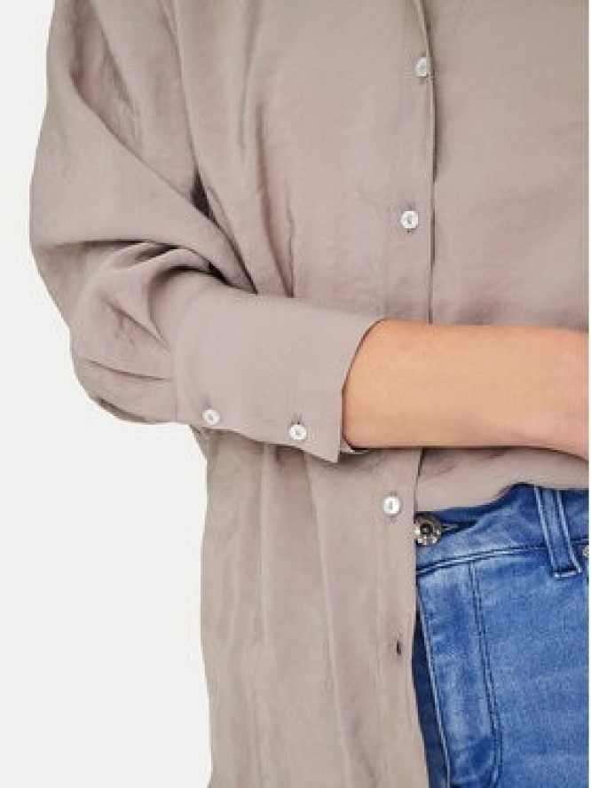 ONLY Koszula Zazima 15272523 Beżowy jasny Regular Fit