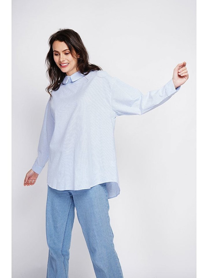 Le Jardin du Lin Koszula w kolorze błękitnym rozmiar: 38