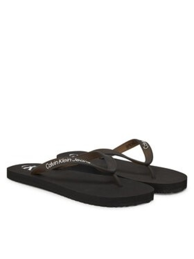 Calvin Klein Jeans Japonki Beach Sandal Transparent Tpu YW0YW01829 Czarny