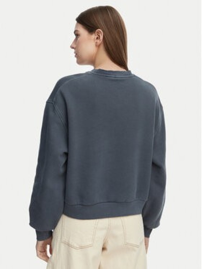 Tommy Hilfiger Bluza Crest Embroidery WW0WW48733 Granatowy Relaxed Fit