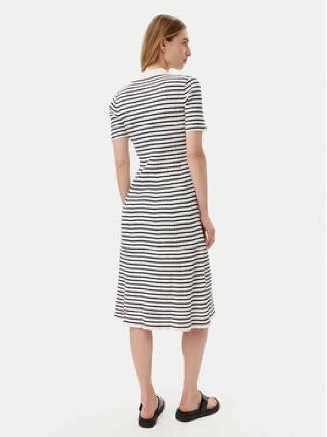 Gant Sukienka dzianinowa 4502085 Biały Slim Fit