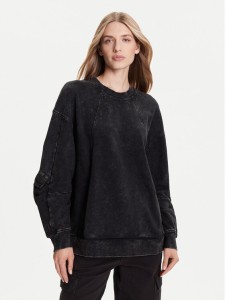 G-Star Raw Bluza Washed 3D D27738-D969 Czarny Oversize