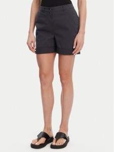 Barbour Szorty materiałowe LST0022NY73 Granatowy Regular Fit