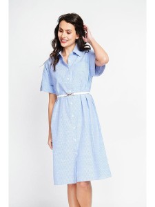 Le Jardin du Lin Sukienka w kolorze błękitnym rozmiar: 42