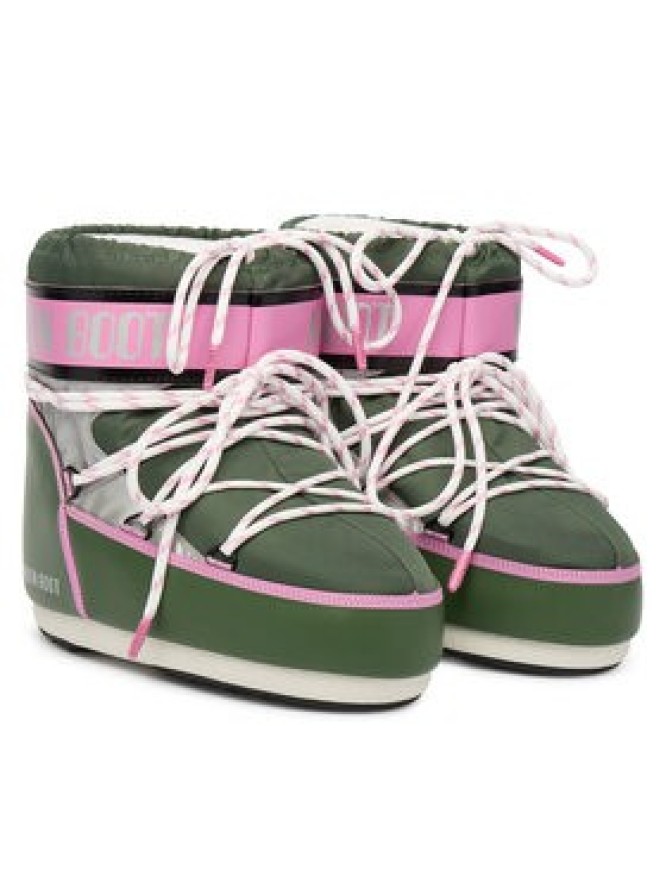 Moon Boot Śniegowce Mb Icon Low Space Racing 80D1409650 Szary