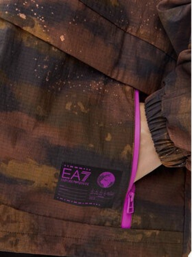 EA7 Emporio Armani Kurtka przejściowa 7W000263 AF13154 F6035 Brązowy Loose Fit