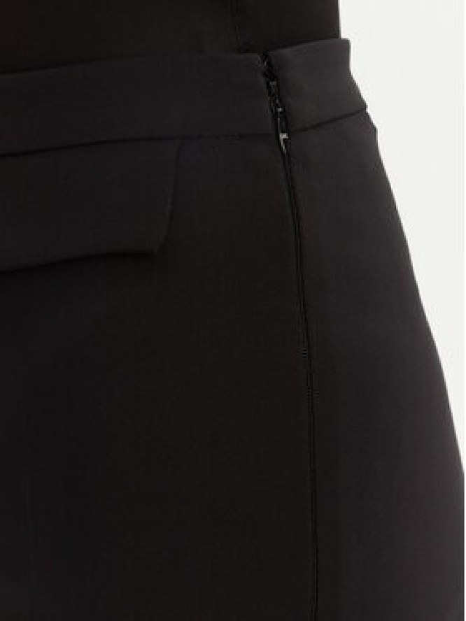 Elisabetta Franchi Spodnie materiałowe PA-077-51E2-V320 Czarny Regular Fit