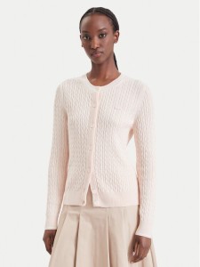 Lacoste Kardigan AF9872 Różowy jasny Regular Fit