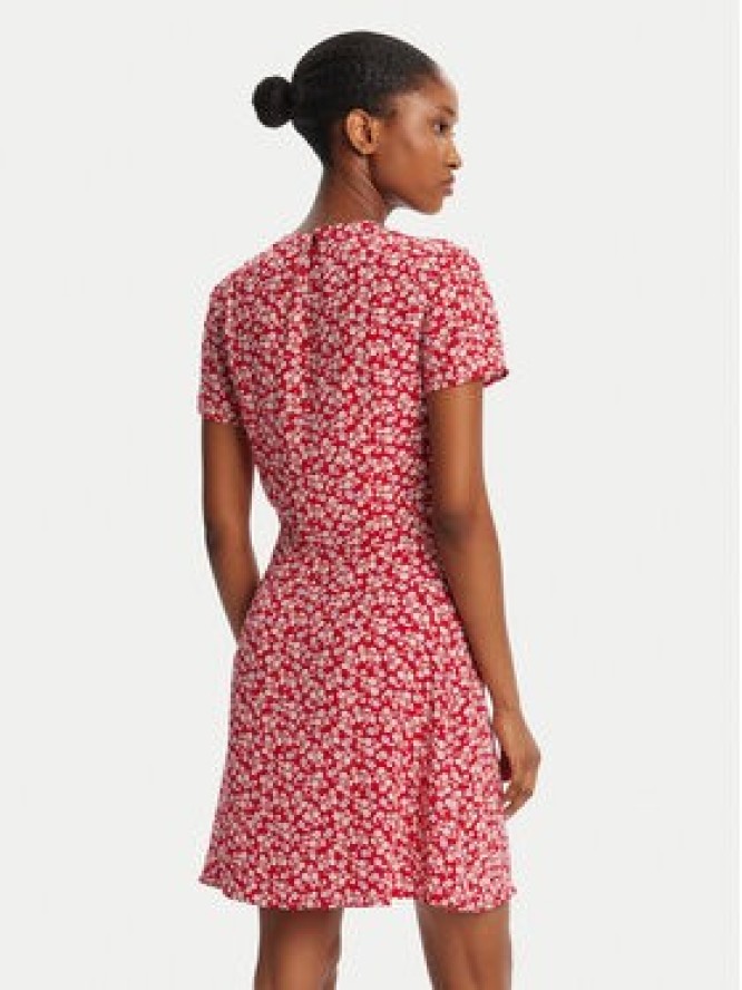 Tommy Jeans Sukienka codzienna DW0DW21120 Czerwony Regular Fit