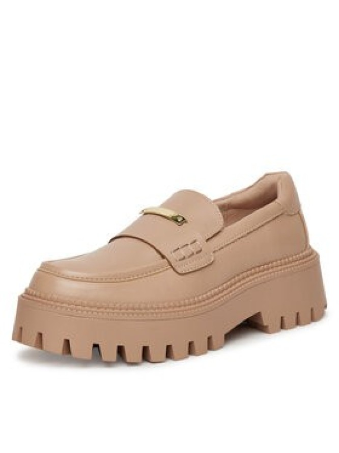 DeeZee Loafersy HY19001-2 Beżowy