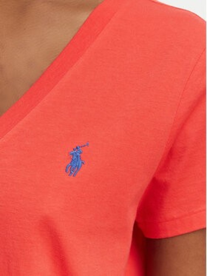 Polo Ralph Lauren T-Shirt 211B14611002 Czerwony Straight Fit