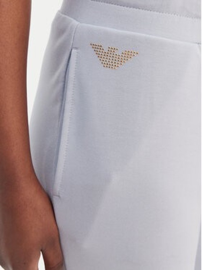 EA7 Emporio Armani Spodnie dresowe 8NTP66 TJ9RZ U9309 Błękitny Regular Fit