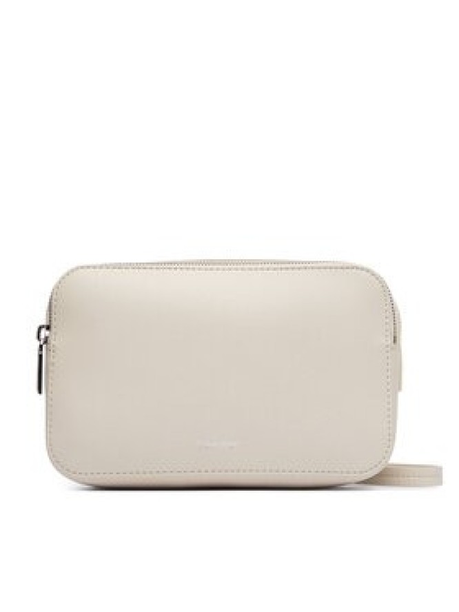Calvin Klein Torebka Foil Logo Elongated Camera Bag LV04F3276G Kremowy