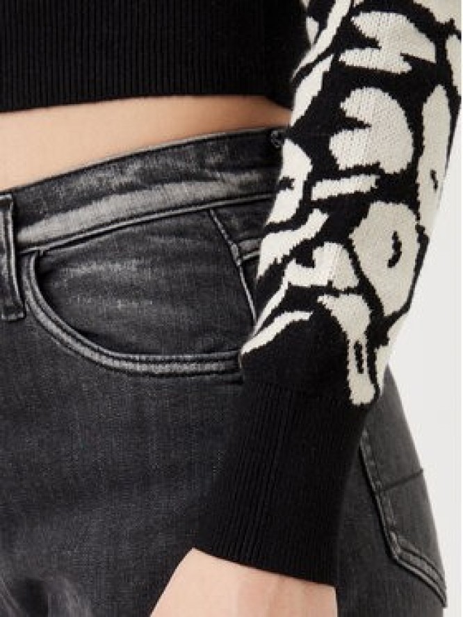 ONLY Sweter Lima 15339828 Czarny Cropped Fit