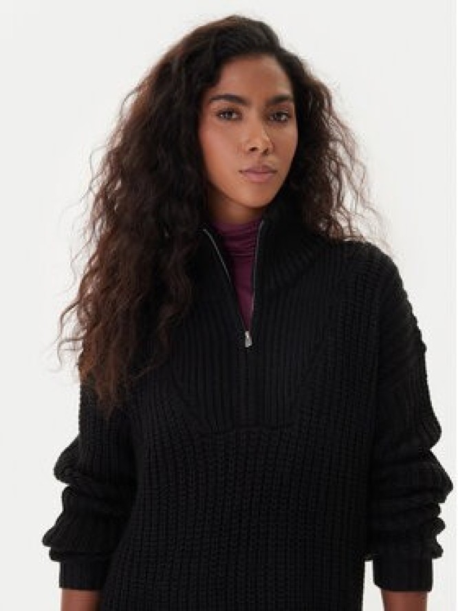 Roxy Sukienka dzianinowa Home Again SD ERJKD03535 Czarny Regular Fit