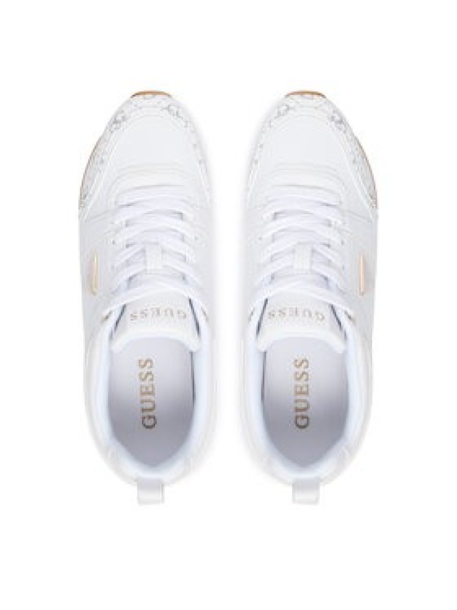 Guess Sneakersy FLTEVR ELE12 Biały