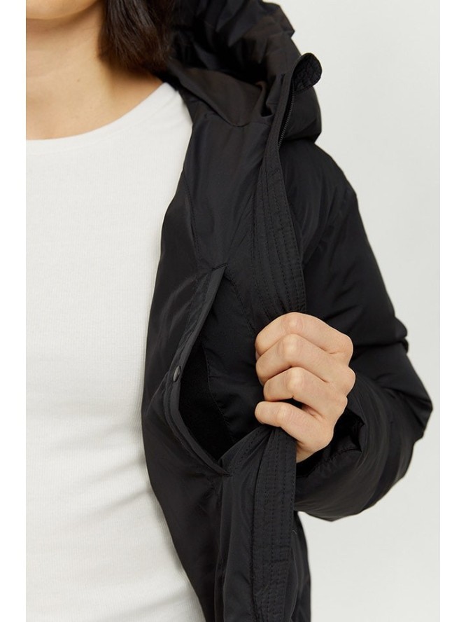 MAZINE Kurtka pikowana "Dana" w kolorze czarnym rozmiar: XL