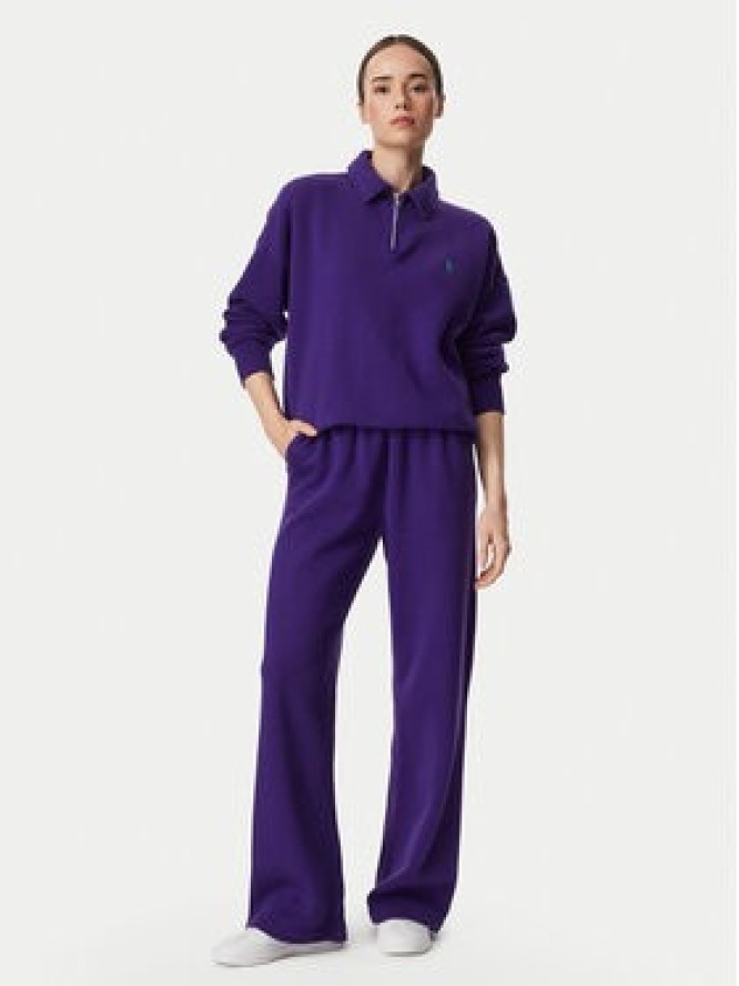 Polo Ralph Lauren Bluza 211B18685015 Fioletowy Regular Fit