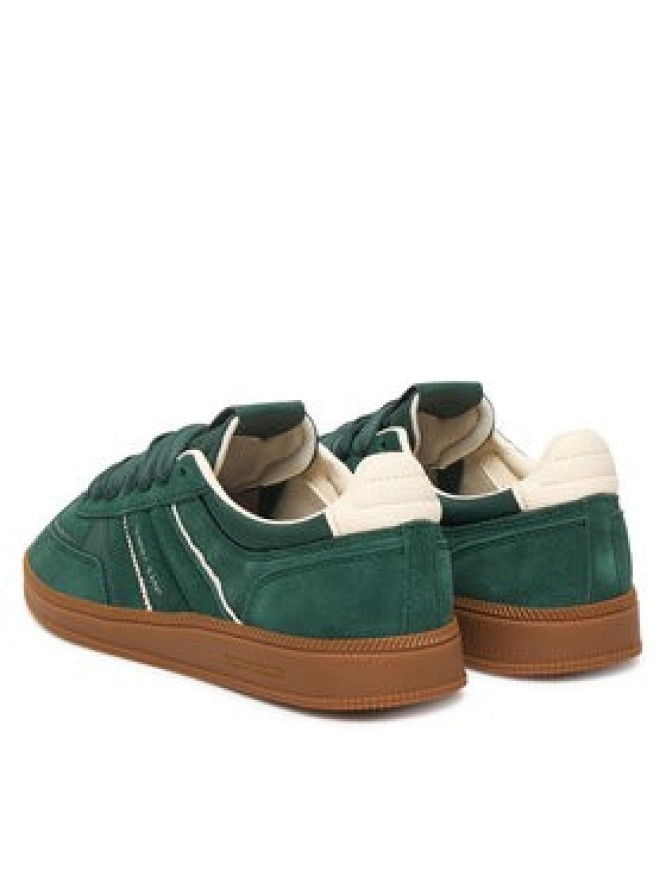 Tommy Jeans Sneakersy The Greenwich Edge Suede EN0EN02924 Zielony