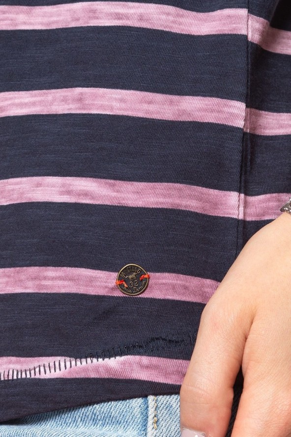 MUSTANG T SHIRT DAMSKI Alina V Striped 1009025 11550