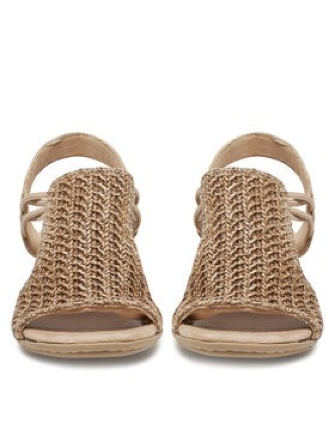 Rieker Sandały 64962-60 Beżowy