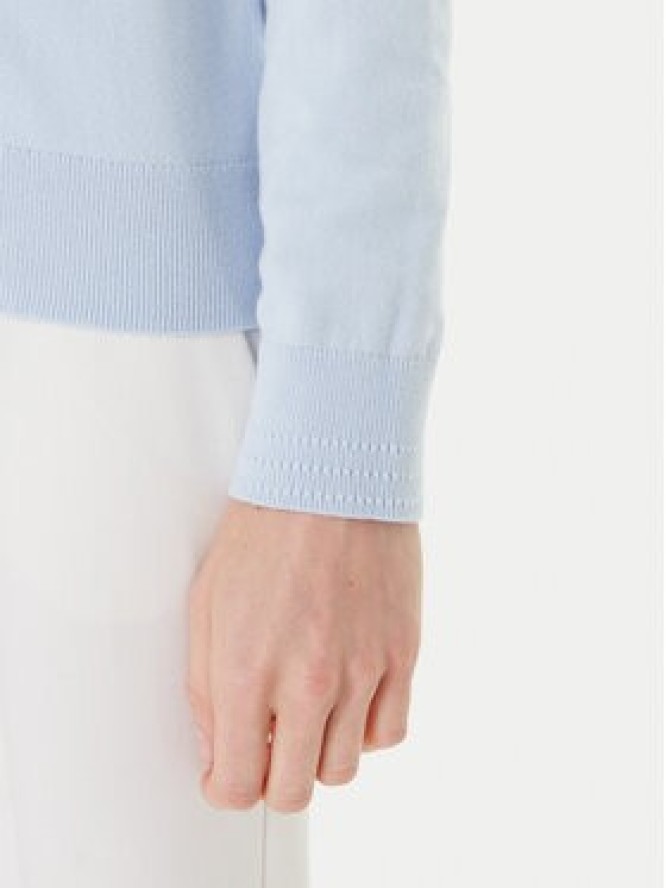 Tommy Hilfiger Sweter WW0WW40098 Błękitny Regular Fit