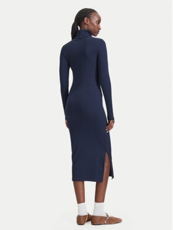Tommy Jeans Sukienka dzianinowa Bodycon DW0DW23320 Granatowy Slim Fit