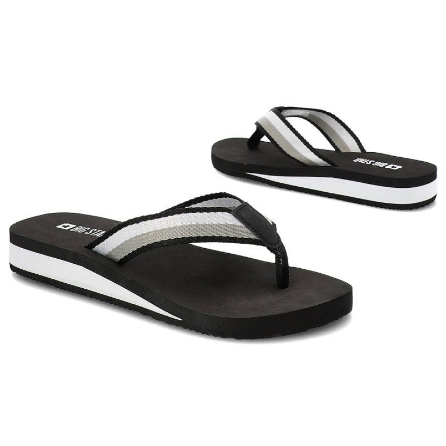 Czarne Japonki Big Star Wygodne Buty Damskie