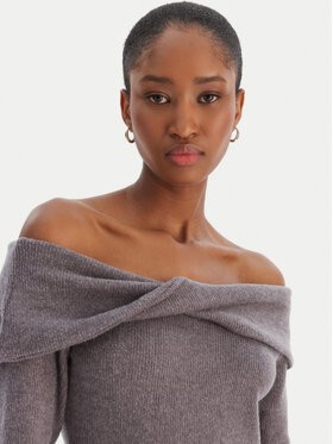 Vero Moda Sweter Kaia 10333298 Szary Regular Fit