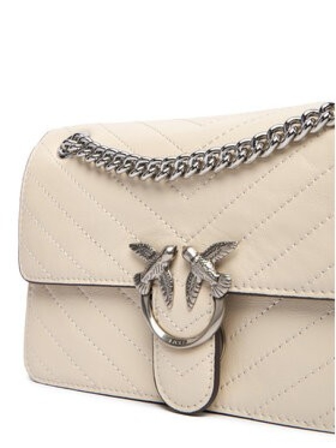PINKO Torebka Love One Light Mini Al 25-26 PLTT 106173 A2JC Écru