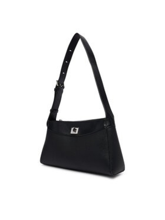Calvin Klein Torebka Mix Media Shoulder Bag LV04F3886G Czarny