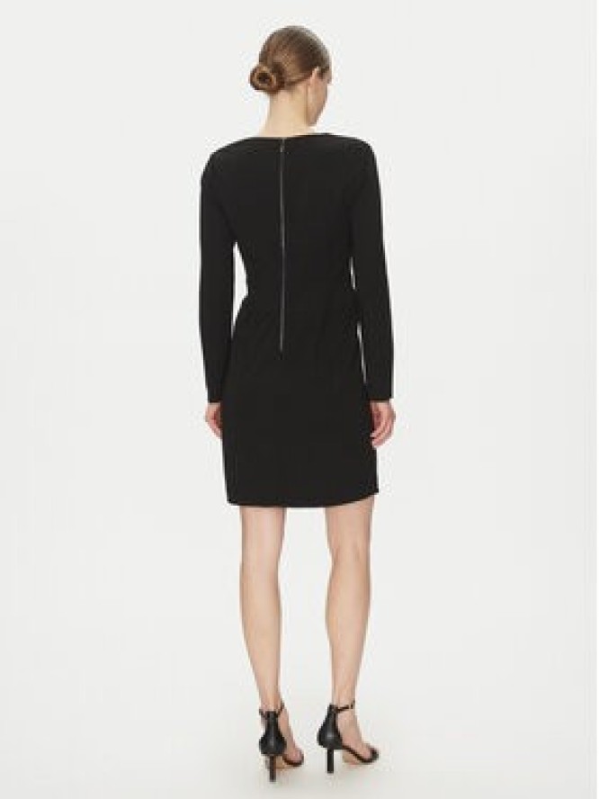 DKNY Sukienka koktajlowa DD4JI62A Czarny Slim Fit