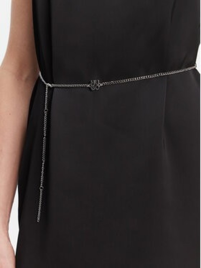 HUGO Sukienka koktajlowa Kinema-1 50536440 Czarny Slim Fit